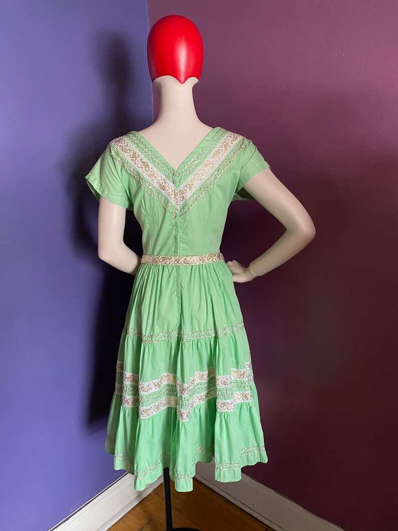 1950s patio dress
