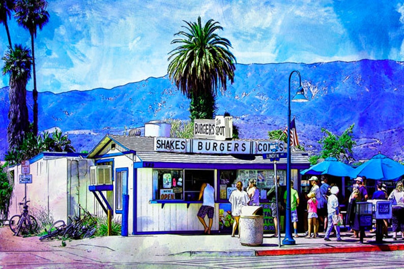 Carpinteria, CA The Spot Fine Art Photographic Print in Various Sizes image 1