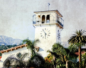 Santa Barbara Courthouse Fine Art Photographic Print in Various Sizes