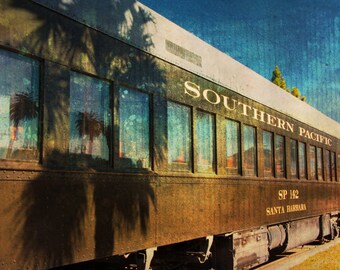 Santa Barbara, CA "Southern Pacific 142" Fine Art Photographic Print in Various Sizes