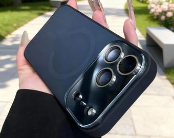 Magnetic iPhone Case MagSafe Big Window Charging Protective Cover