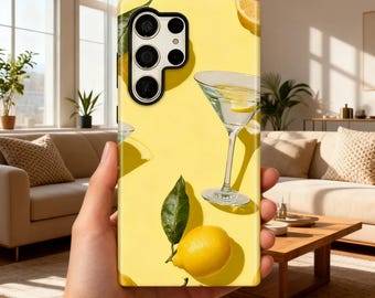 Fashion Lemon Samsung Case Acrylic Dual Layer Protective Cover