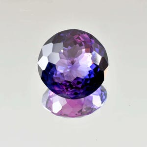 Bi-Color Purple Blue Java Plum Sapphire Loose Gemstone GIT Certified Use to Make Ring & Pendent Tool Cornflower Gemstone All Size Available