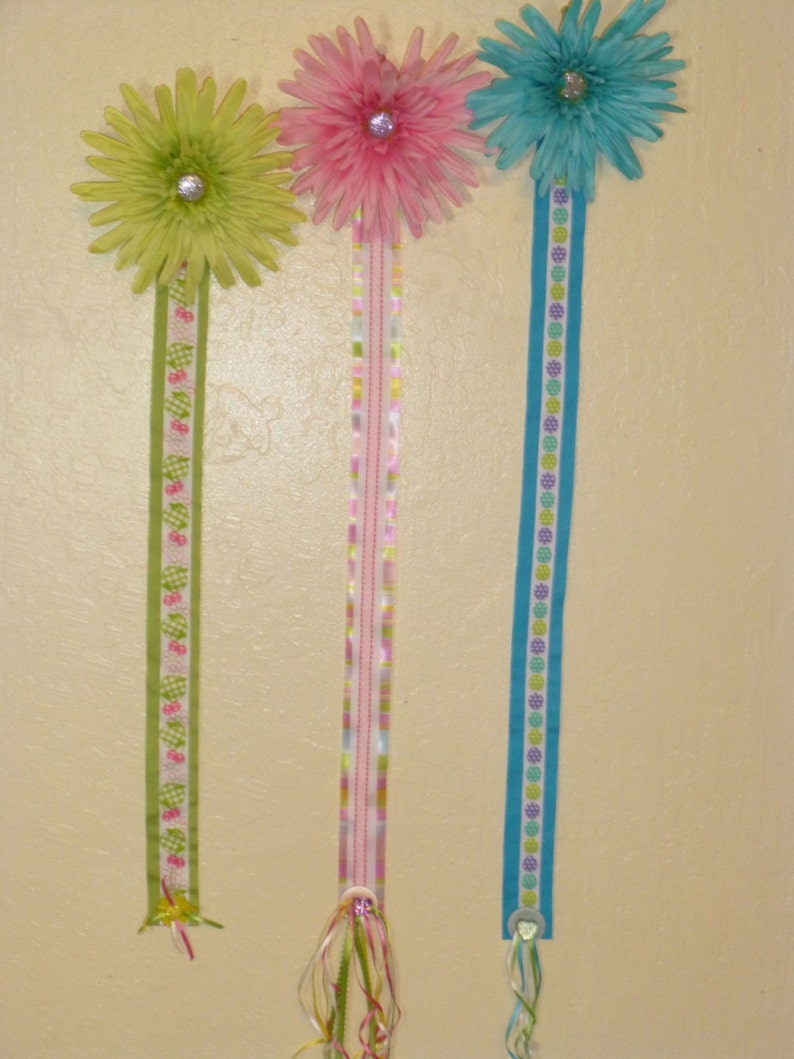 Hair Clip Holder / Hanger / Barrette Organizer / Nursery Decor Etsy