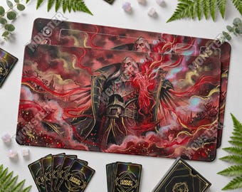 リフトバウンド プレイマット スウェイン・ブラッド | LoL TCG カード