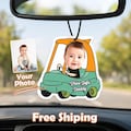 Custom Air Freshener, Personalized Photo Car Air Freshener, Custom Picture Freshener, Kids Photo Gift, Car Accessory, Father's Day Gifts