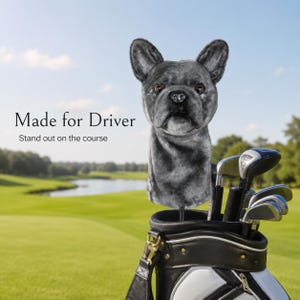 Golf head covers french bulldog - Etsy 日本