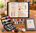 2026 Embroidery Needling Book for Beginners | Complete Starter Embroidery Set with 106 Patterns, Tools & Tutorial Practice Book product logo