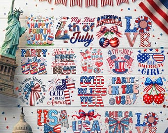 80+ USA 250th Anniversary Png Bundle, USA Png Bundle, Retro America Png, 4th of July Designs Png, 250th Anniversary 4th of July Bundle Svg