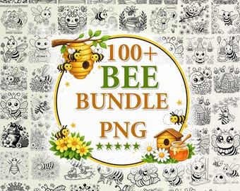 100+ Bee Svg Bundle, Cute Bee Clipart, Queen Bee Svg, Honey Svg, Bee Png Bundle, Bee Lover Svg, Bee Gnome Svg, Bee Svg, Sublimation Design