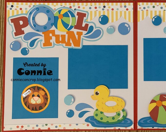 Pool Fun Swimming Pool Beach Ball Pool Toys Water Themed Premade ...
