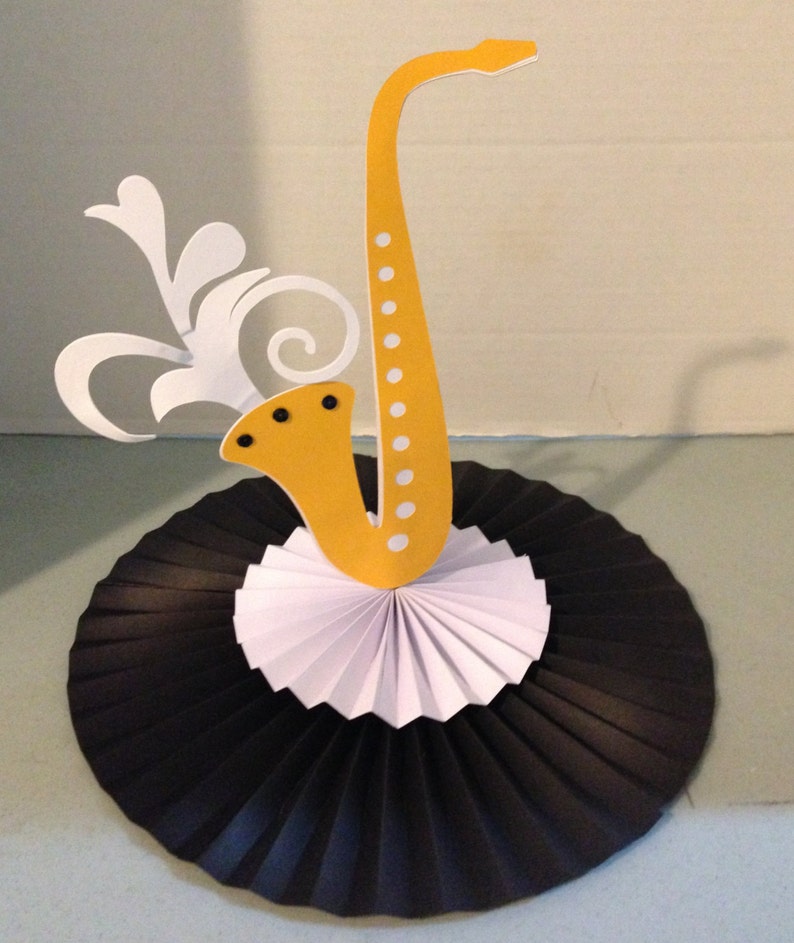 Marching Band Music Lover Party Themed Double Sided Die Cut Table Centerpiece Decorations Approx 12x12 Custom Available You choose design!
