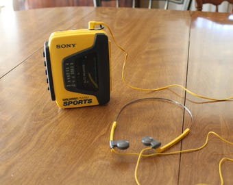 Walkman sport vintage de Sony - Type WM-B5F9