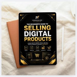 Beginner's Guide to Selling Digital Products | Etsy, Gumroad Ebook (PDF)