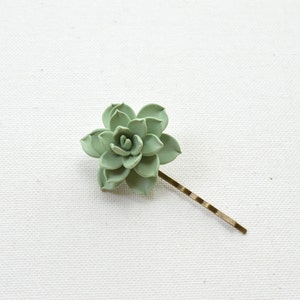 1 pcs Succulent Hair. Succulent Hair Clip. Succulent Hair Accessories. image 2