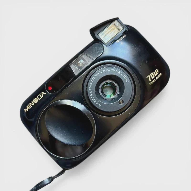 期間限定】MINOLTA RIVA ZOOM 70W ケース付きフィルムカメラ Minolta