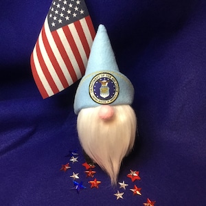 Air Force Birthday Veterans Day Gift Gnome