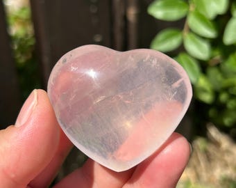 Natuurlijke Rozenkwarts Hart Kristal Handheld Steen Gepolijst Hart Decor Liefde Energie Cadeau