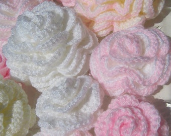 CROCHET PATTERN Rose Flower, Beautiful Crochet Roses Easy Pattern, Crochet Flowers Pattern, Crochet Roses Diy Gifts Download PDF Pattern #46
