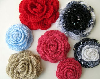 CROCHET PATTERN Rose Flower Tutorial, 3d Crochet Rose Easy Pattern, Beautiful Crochet Roses Pattern Unique Flowers Pattern Download PDF #17