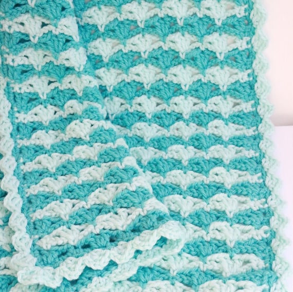 Easy Chunky Baby Blanket Crochet Pattern & Video (Free) - You Should Craft