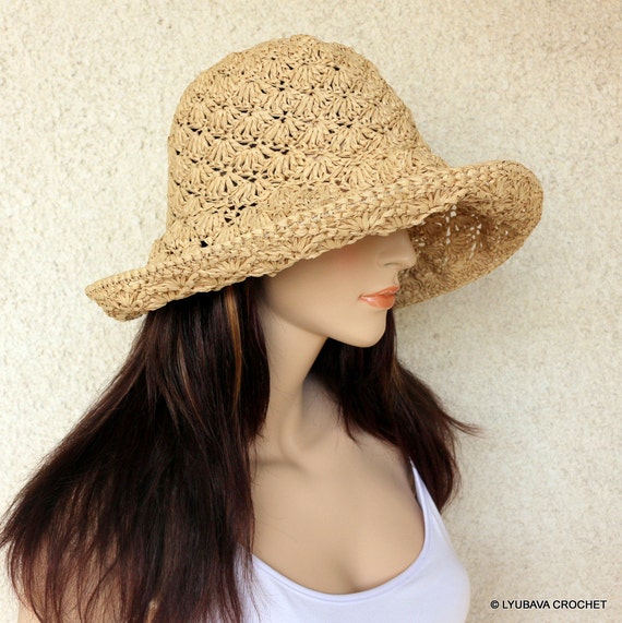 crochet summer hat