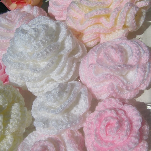 CROCHET PATTERN Carnation Flower Easy Tutorial Crochet Etsy