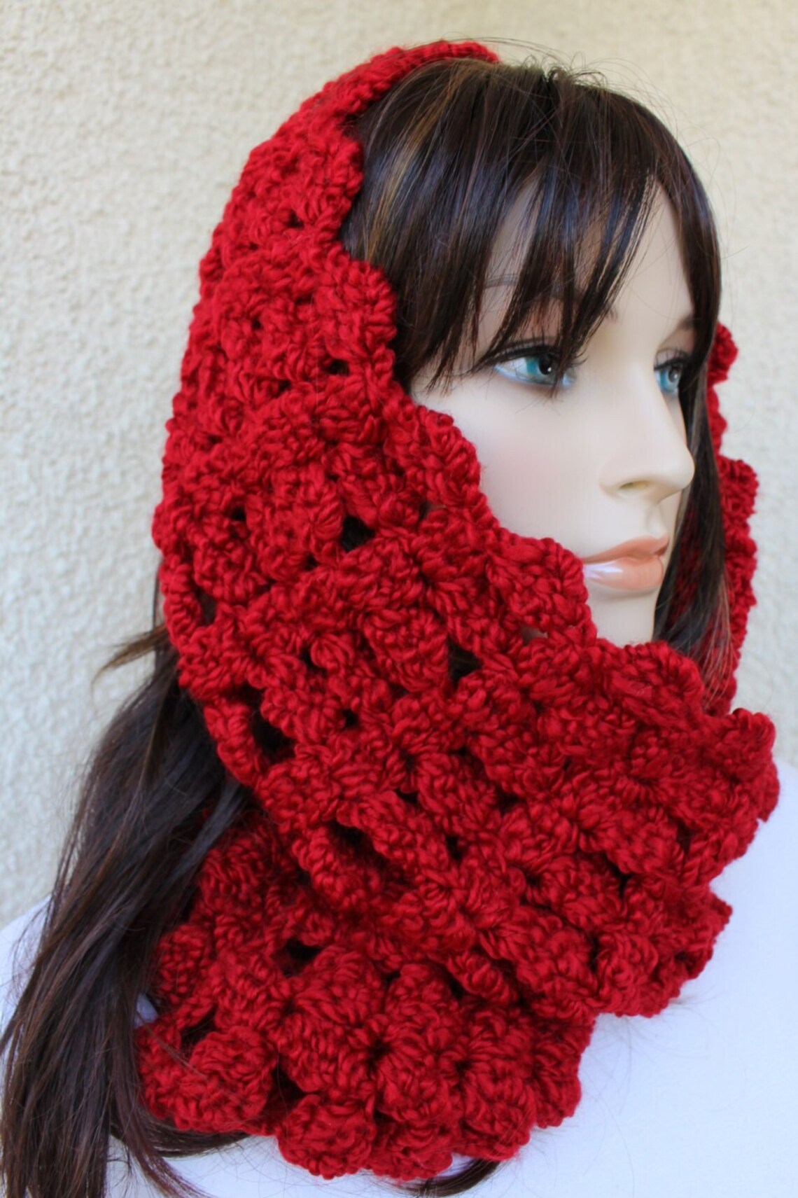 Chunky Crochet Infinity Scarf Pattern: Easy DIY Tutorial (PDF Download ...