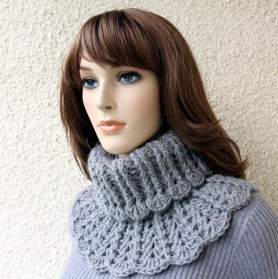 Crochet PATTERN Neck Warmer for Women & Girls. Unique Design Chunky Crochet  Scarf Cowl. Fast Easy Gift Tutorial Pattern. Download PDF 155 