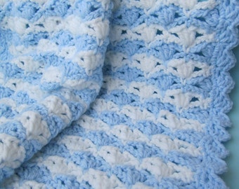 CROCHET PATTERN Easy Baby Blanket, Super Chunky Yarn Fast Crochet Blanket Tutorial Pattern, Baby Boy Blanket Diy Gift, Download PDF #56