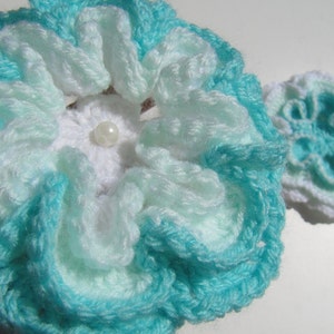 CROCHET PATTERN Flower, Unique crochet flower pattern, Big crochet flower pattern, Tutorial crochet large flower pattern, Download PDF 43 image 3