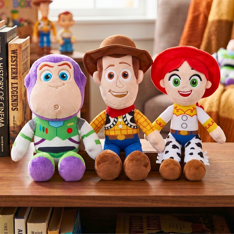 Toy Story Woody Plush, Personalized Soft Stuffed Toy, Anime Plushies