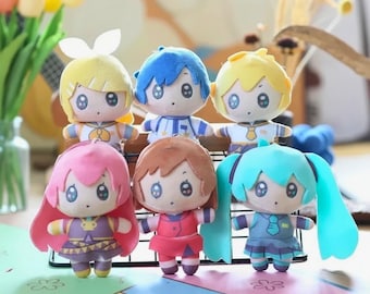 Pluszowa lalka Hatsune Miku, spersonalizowany pluszowy kostium, pluszowy prezent