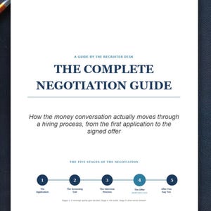 Salary Negotiation Guide PDF | Recruiter-Written Scripts & Strategy Kit | Authority Map + Checklist | 2026