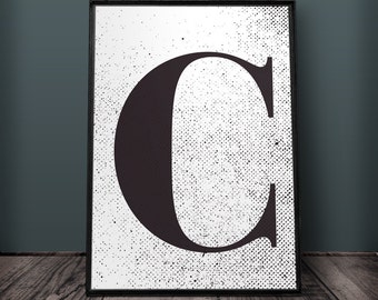 Items Similar To C Letter Print Letter C Printable C Letter