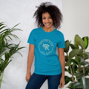 Offline Club Est. 2026 T-Shirt, Digital Detox Minimal Tee, Modern Anti-Social Club Emblem