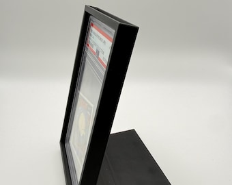 Graded slab display holder for PSA Cards