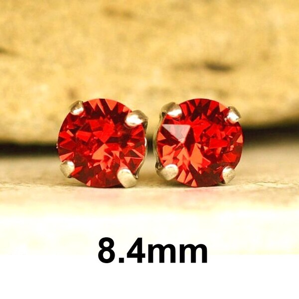 Paradise Rhinestone Stud Earrings