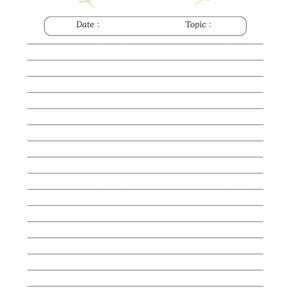 Notes Cleangirl Study Planner Girly Calender