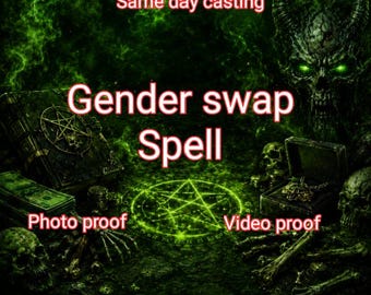 Hechizo de cambio de género / Ritual de transformación de género / Apoyo para la transición de MTF a FTM