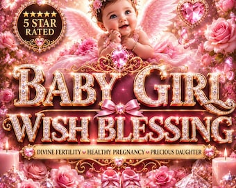 Ritual de bendición para desear una niña / Concepción, fertilidad, manifestación de una hija (PDF digital)