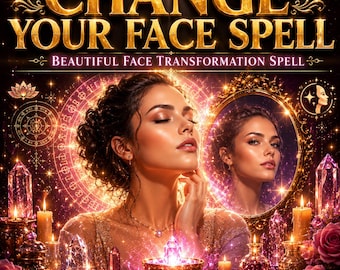 Hechizo para conseguir el rostro deseado: Ritual de copia perfecta, Magia para la transformación de la belleza (Descarga digital)