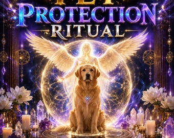 Ritual de protección para mascotas: sanación, recuperación de mascotas perdidas, fortalecimiento del vínculo (realización el mismo día).