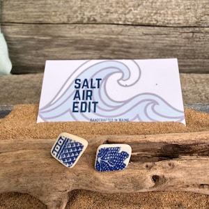 Broken Pottery Stud Earrings