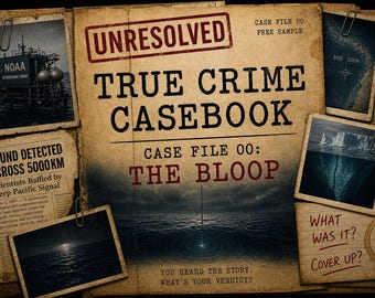 The Bloop Ocean Case File - Download - Unsolved Mystery
