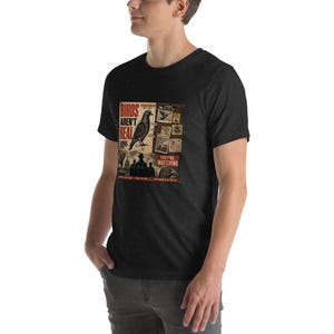 Birds Aren't Real Shirt - Funny Conspiracy Theory Tee - Government Surveillance Meme - Satirical Mystery Apparel