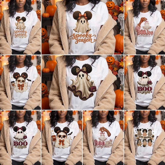 → View on Etsy: Black Girl Halloween Ghost PNG Bundle, 19 Melanated Spooky Season Designs Black Girl Halloween Ghost PNG Bundle, 19 Melanated Spooky Season Designs