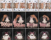 Boujee Halloween Ghost PNG Bundle, 13 Melanated Spooky Season Designs