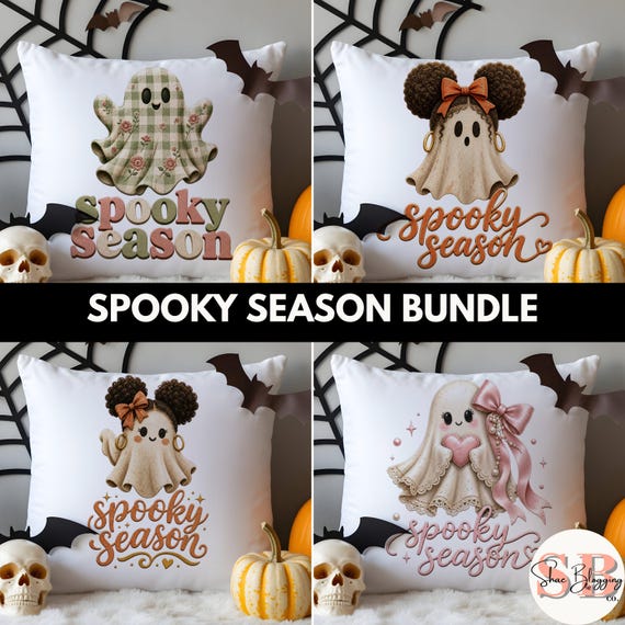 → View on Etsy: Coquette Spooky Season Ghost PNG Bundle, Halloween Sublimation Set Coquette Spooky Season Ghost PNG Bundle, Halloween Sublimation Set