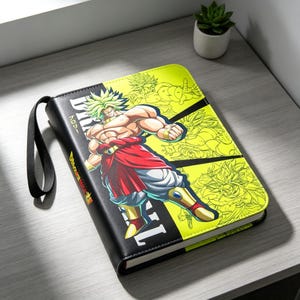 dbz card binder Amazon.com: Bandai Super Dragon Ball Heroes 4 Pocket Binder Set Brolly  Ver.[Japan Import]